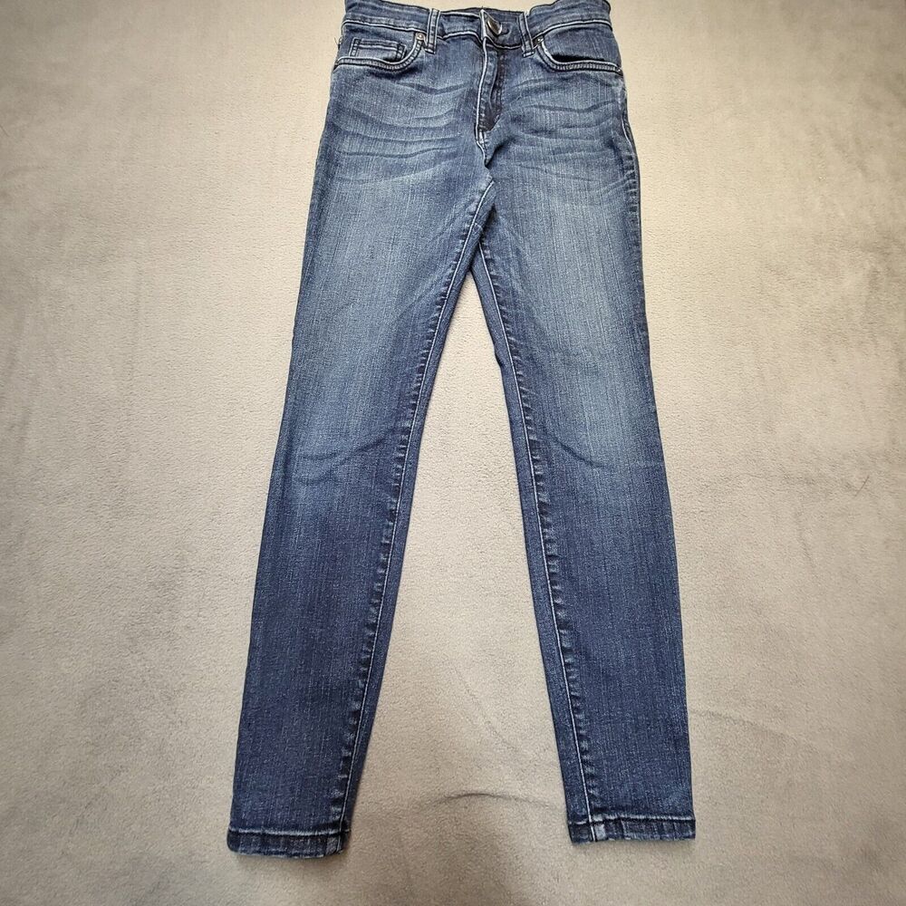 Kut From The Kloth Womens Size 2P Blue High Rise Ankle Skinny Stretch Denim